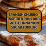 Spanish Churro-Inspired Pancakes Recipe