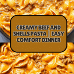 Creamy Beef and Shells Recipe