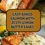 Baked Salmon with Amazing Lemon Sauce Recipe