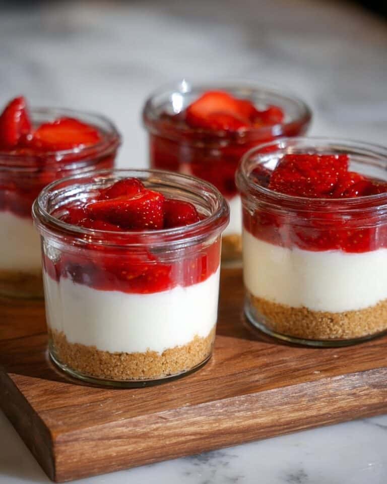 High-Protein Cheesecake Jars Recipe
