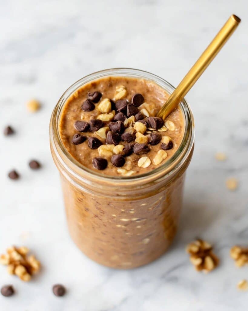 Brownie Batter Overnight Oats Recipe