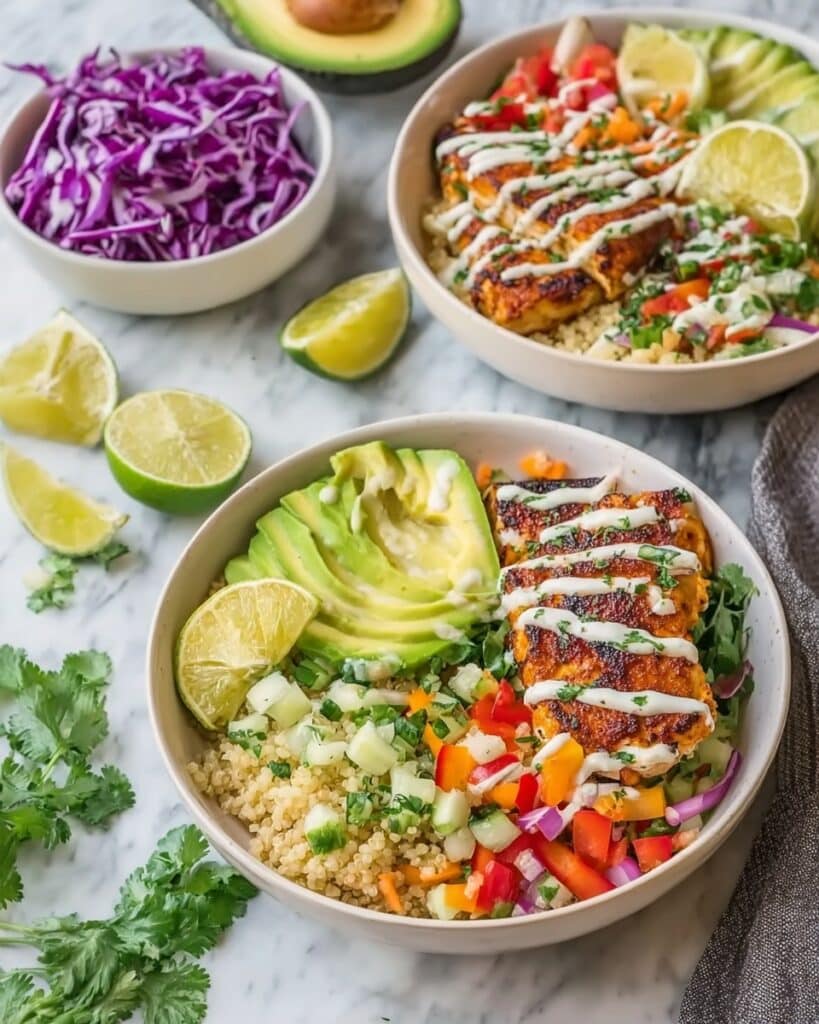 Low Carb Fish Taco Bowls Recipe