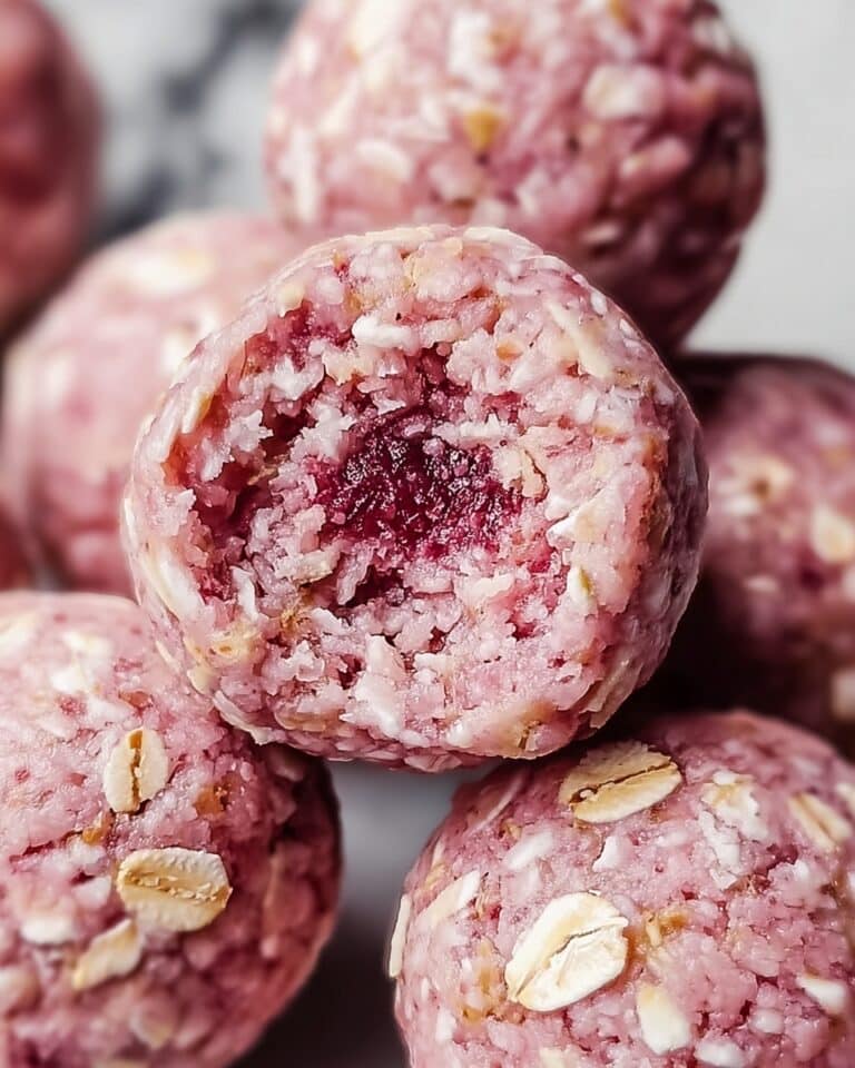 Strawberry Cheesecake Protein Balls Recipe