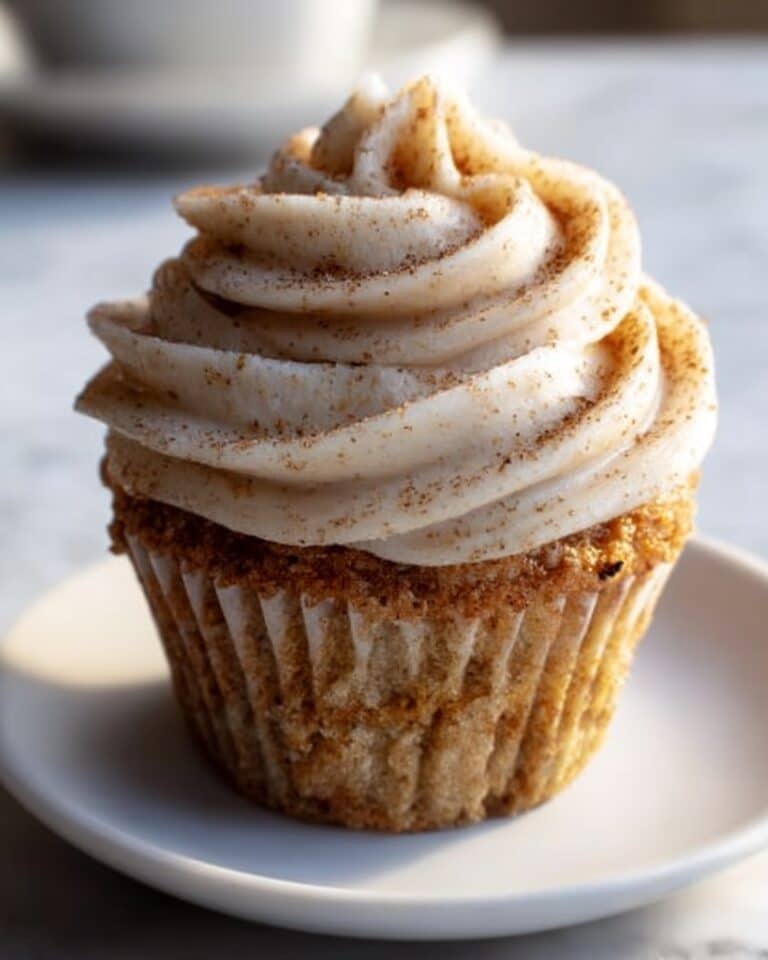Moist Apple Cupcakes with Heavenly Cinnamon Buttercream Recipe