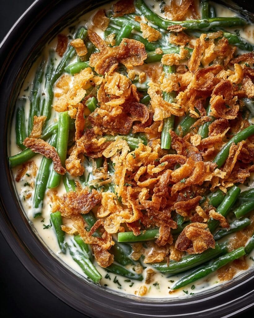 Elevate Your Thanksgiving Table: The Ultimate Easy Slow Cooker Green Bean Casserole Recipe