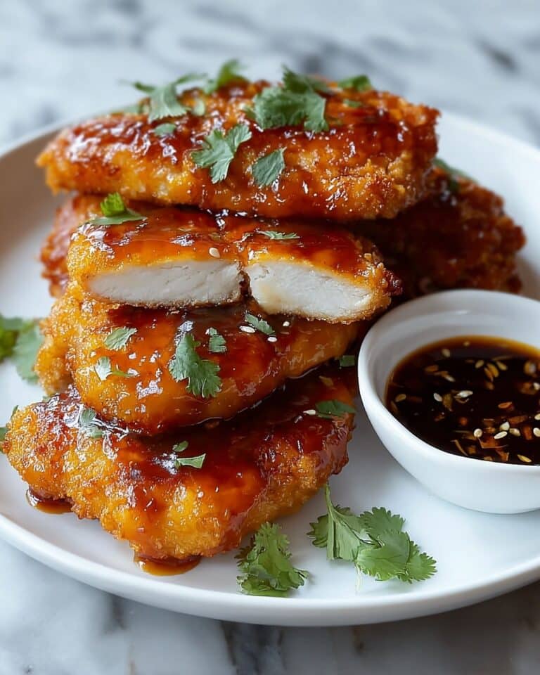 Crispy Baked Hot Honey Chicken Recipe