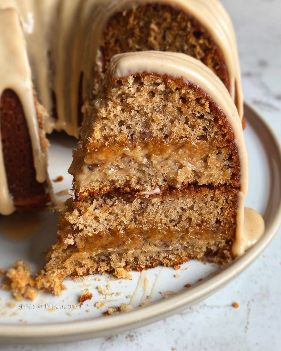 Pumpkin Spiced Coffee Cake with Brown Butter Glaze Recipe