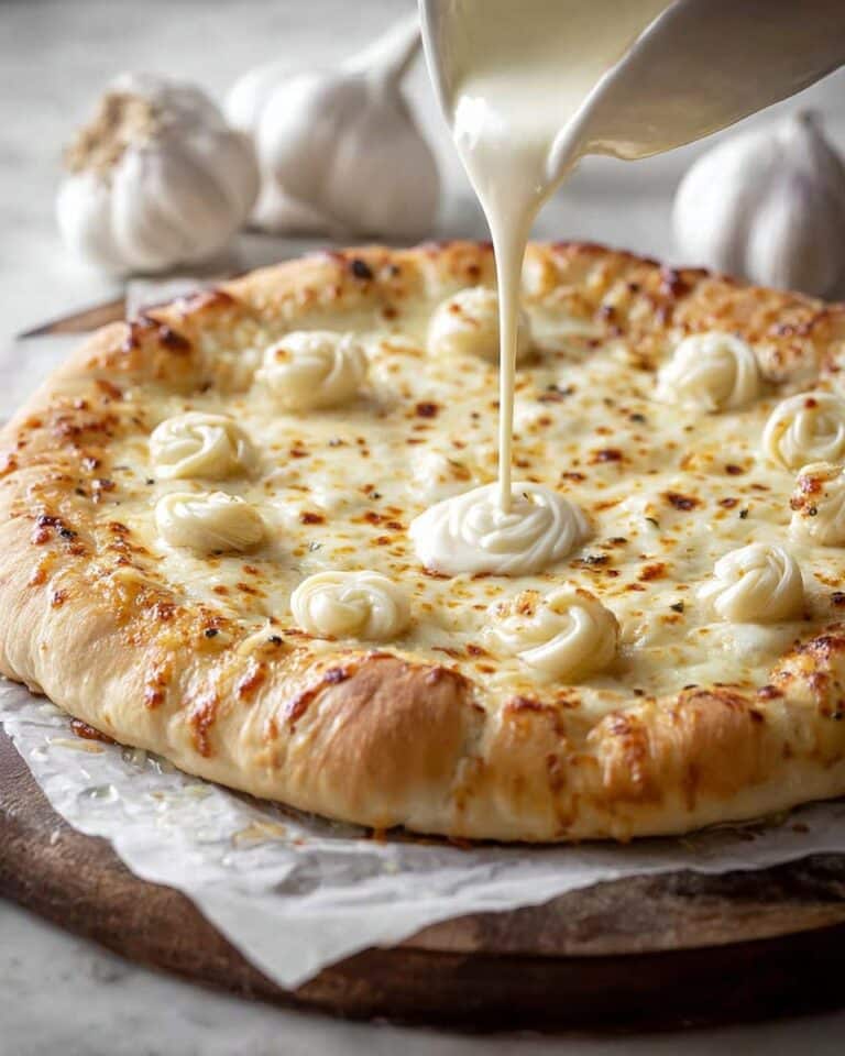 White Garlic Pizza Sauce Recipe