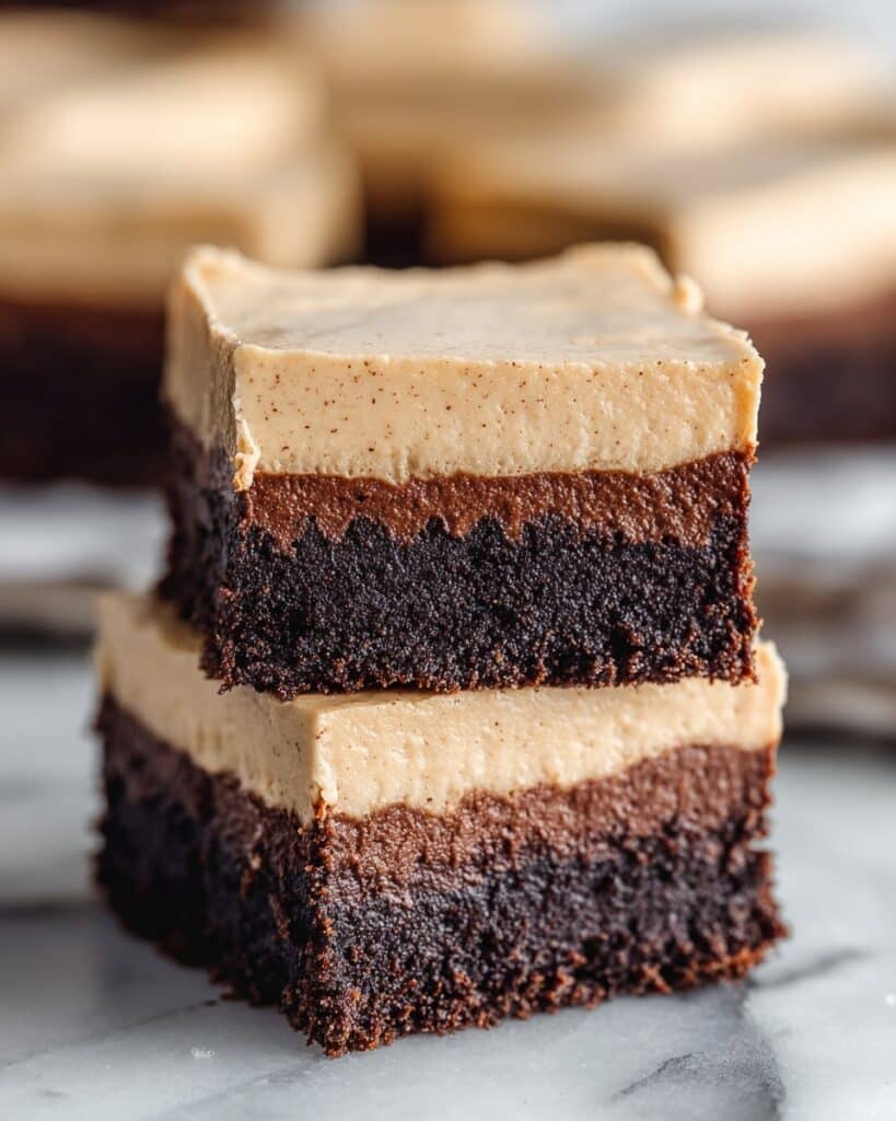 Frosted Coffee Brownies Recipe