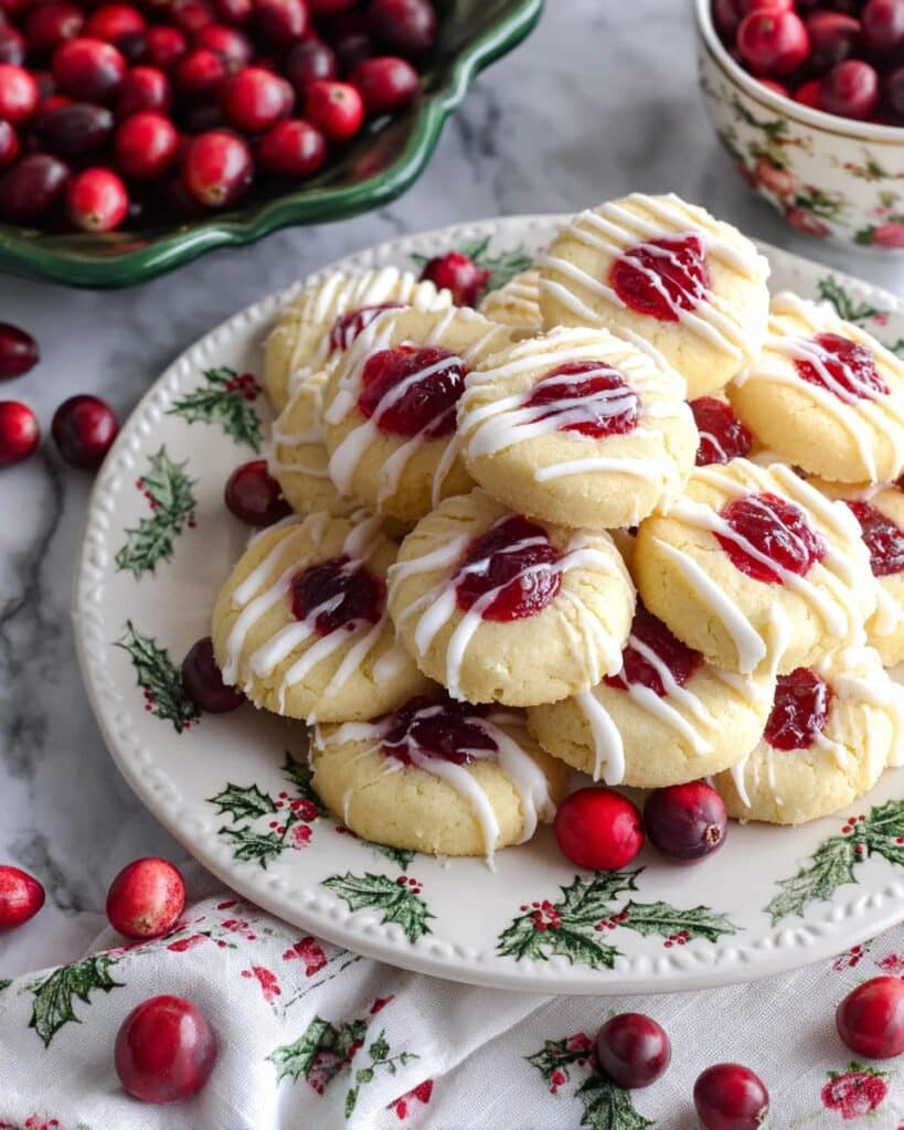 Lemon Cranberry Cookies Recipe
