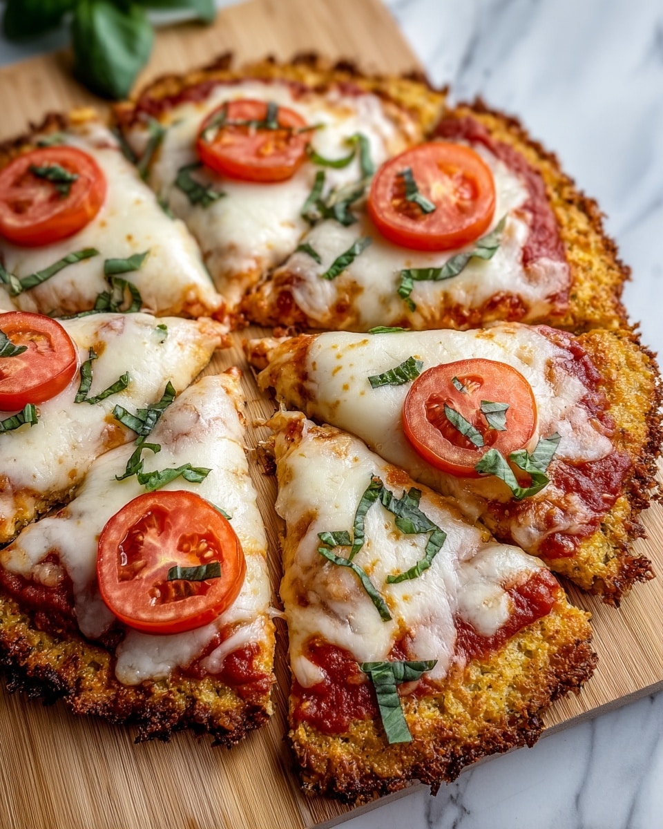 The image shows four golden brown baked potato bites on a white plate. Each bite has a textured, crispy top layer of melted cheese that is slightly browned and bubbly, with small green herb pieces sprinkled on top. The potato base beneath looks soft and creamy, with hints of light yellow and white. The plate is set on a clean white marbled surface. Photo taken with an iphone --ar 4:5 --v 7