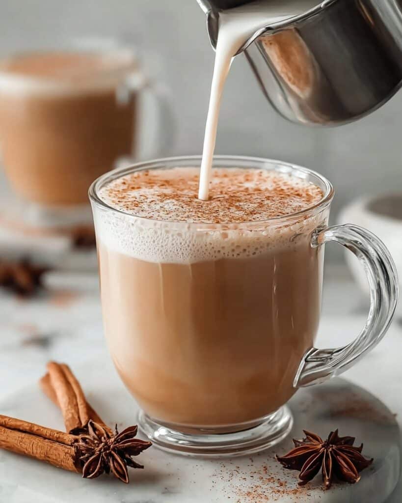 Vanilla Cinnamon Milk Tea Recipe