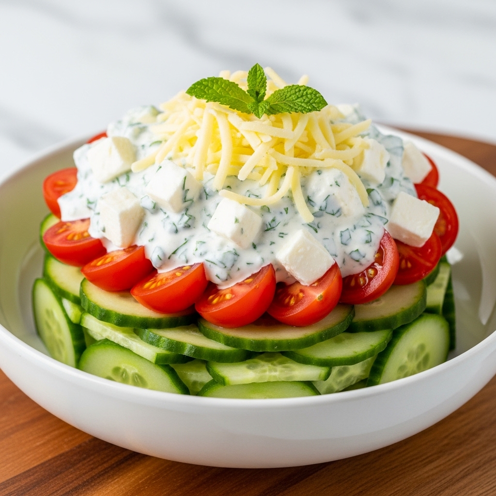 Cucumber Ranch Crack Salad Recipe