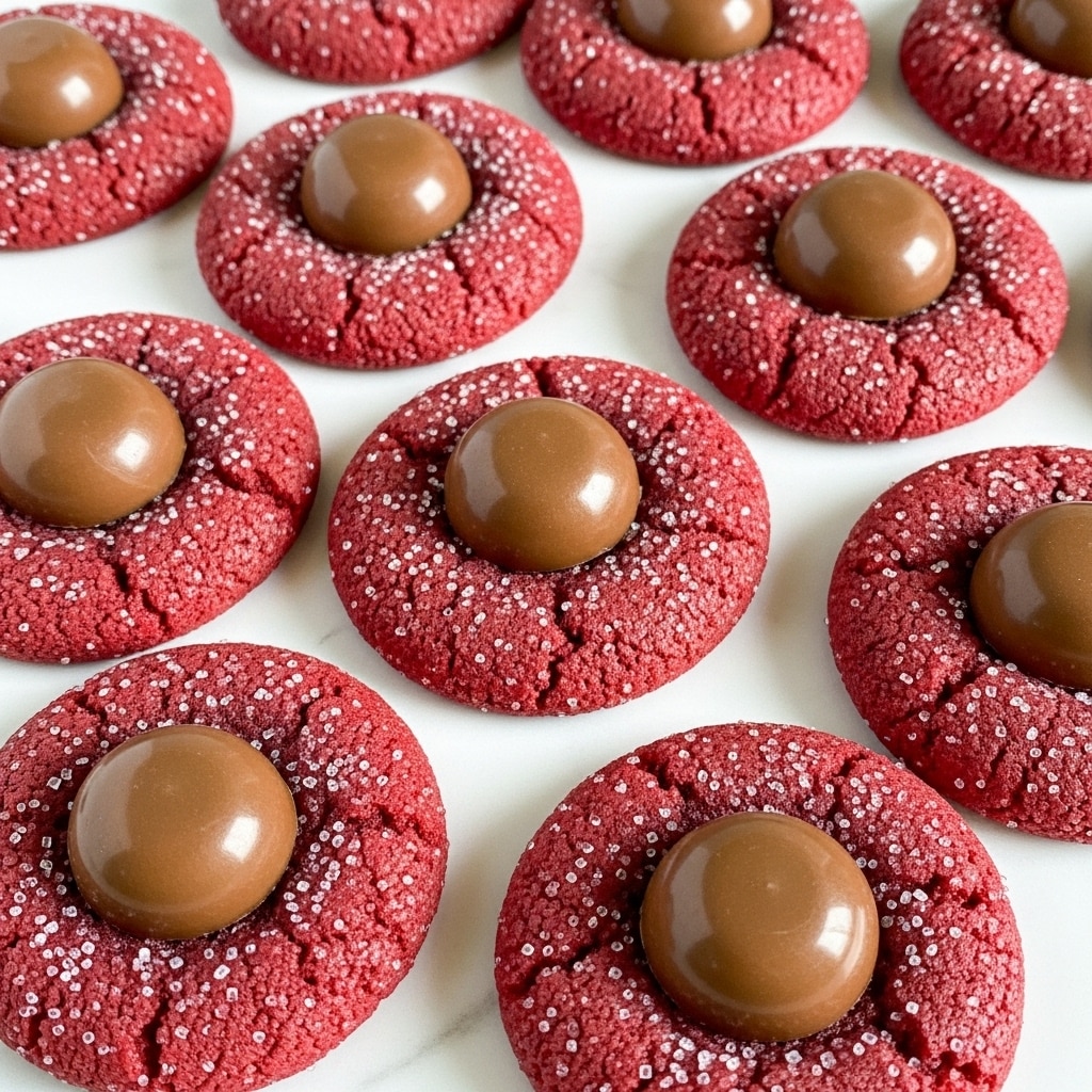 Hershey’s Red Velvet Blossoms Cookies Recipe