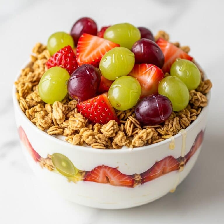 Caramel Crunch Cheesecake Fruit Salad Recipe