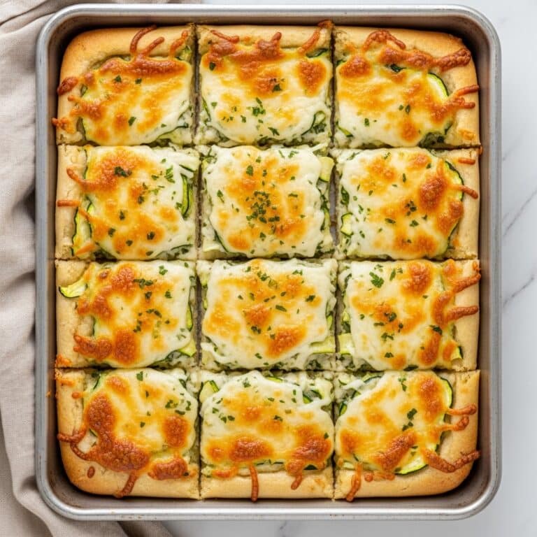 Cheesy Zucchini Breadsticks Recipe