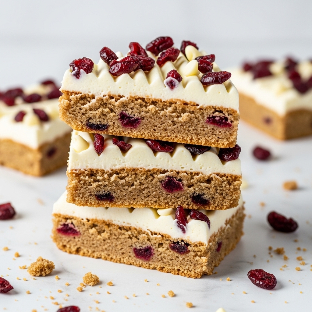 Starbucks Copycat Cranberry Bliss Bars Recipe