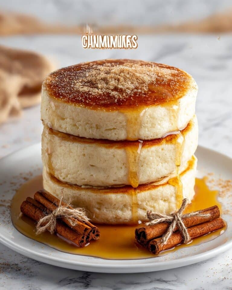 Vanilla Cinnamon Buttermilk Pancakes Recipe