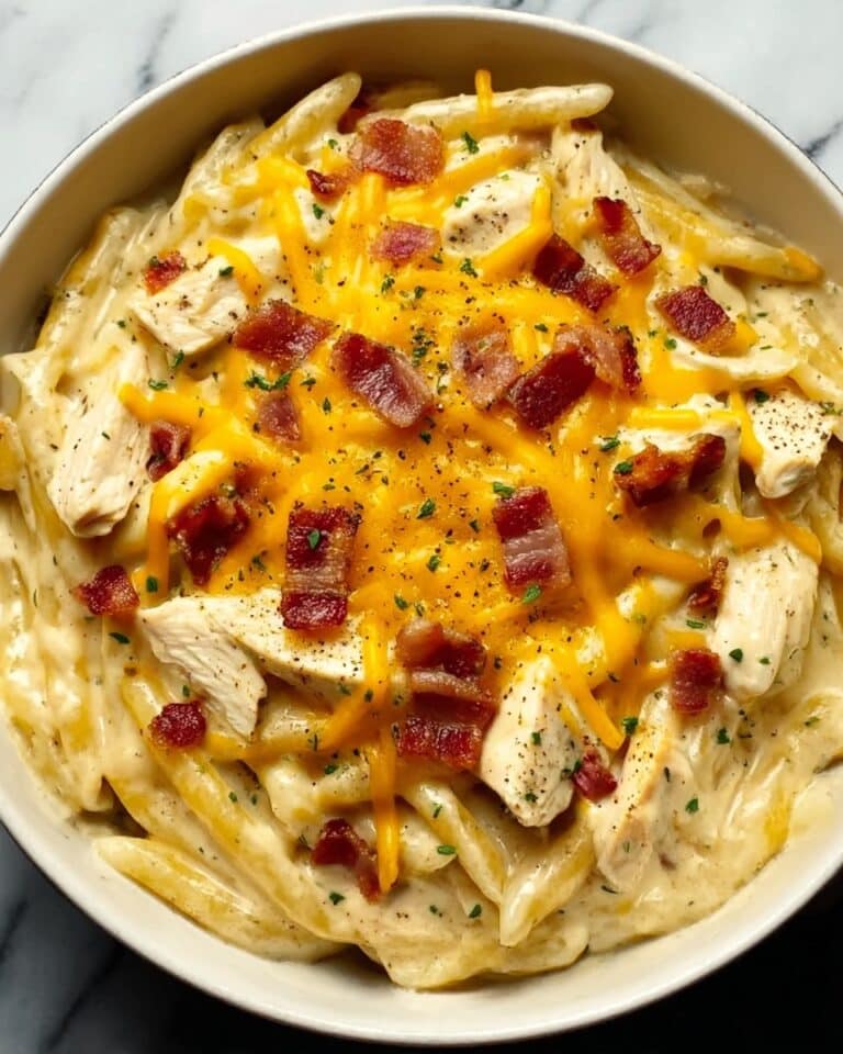 Creamy Crack Chicken Penne Recipe