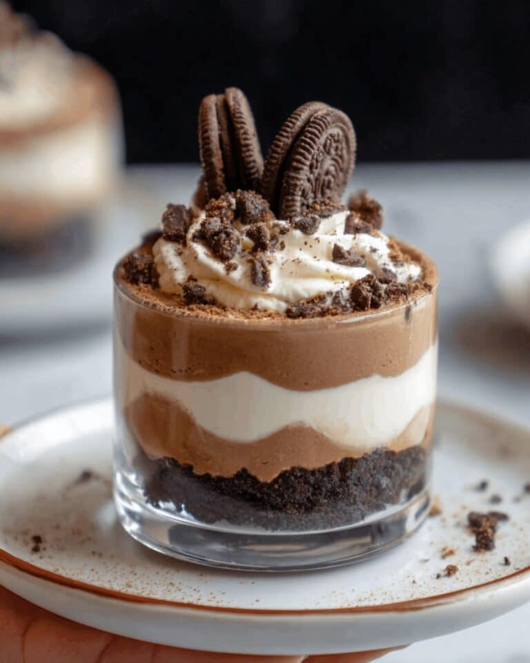 Mini Chocolate Mousse Oreo Cups Recipe