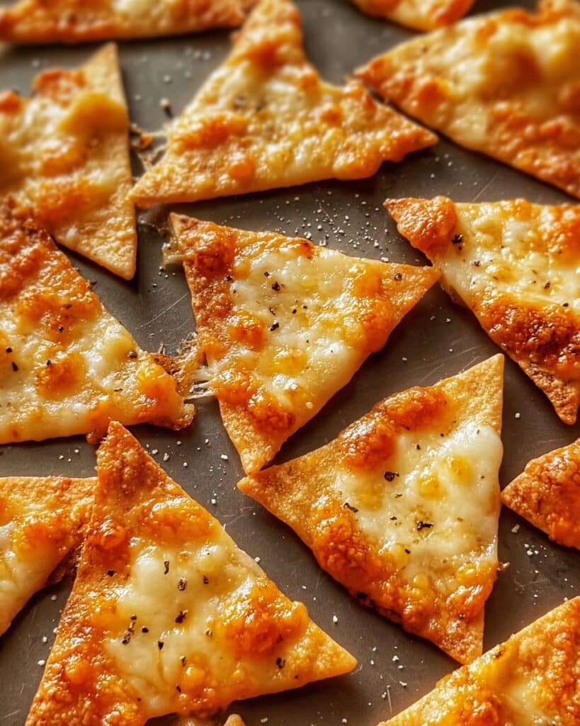 Crispy Pizza Chips Recipe