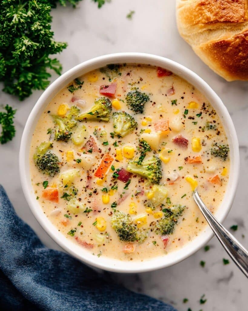 Creamy Vegetable Soup Recipe