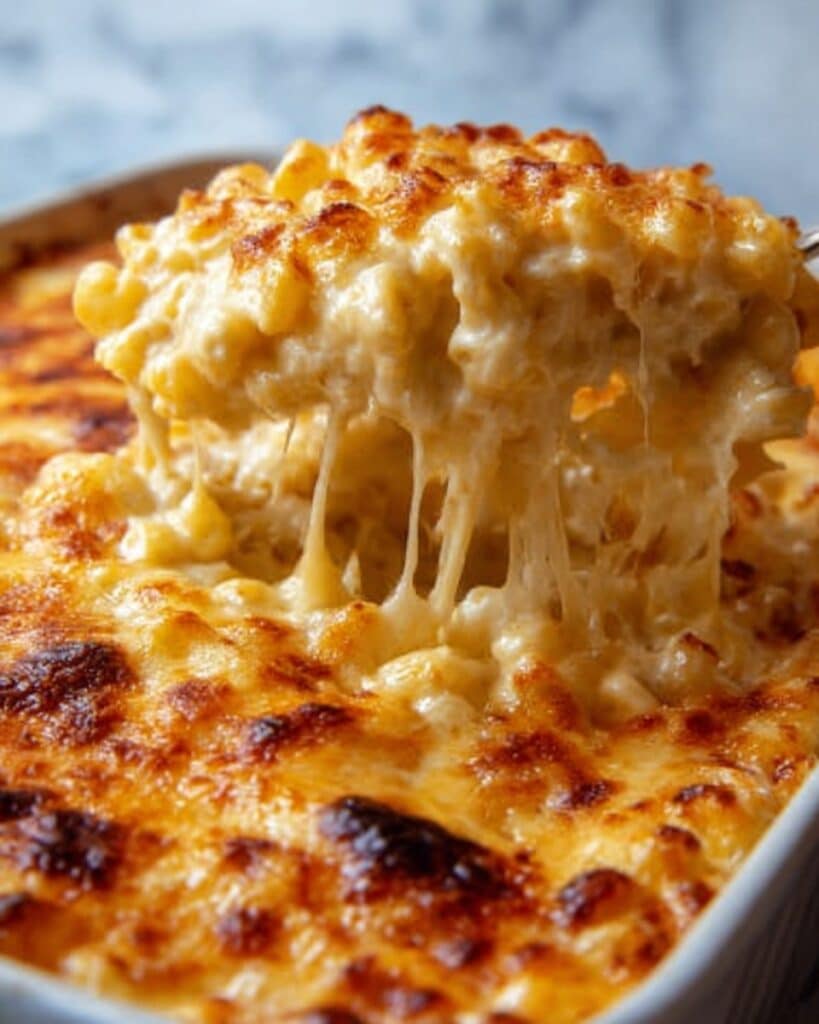 Five Cheese Baked Mac & Cheese Recipe