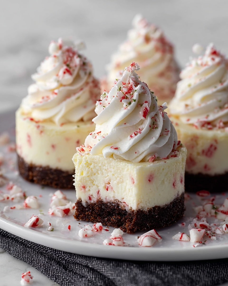 Easy Peppermint Cheesecake Recipe-Holiday Treat Recipe