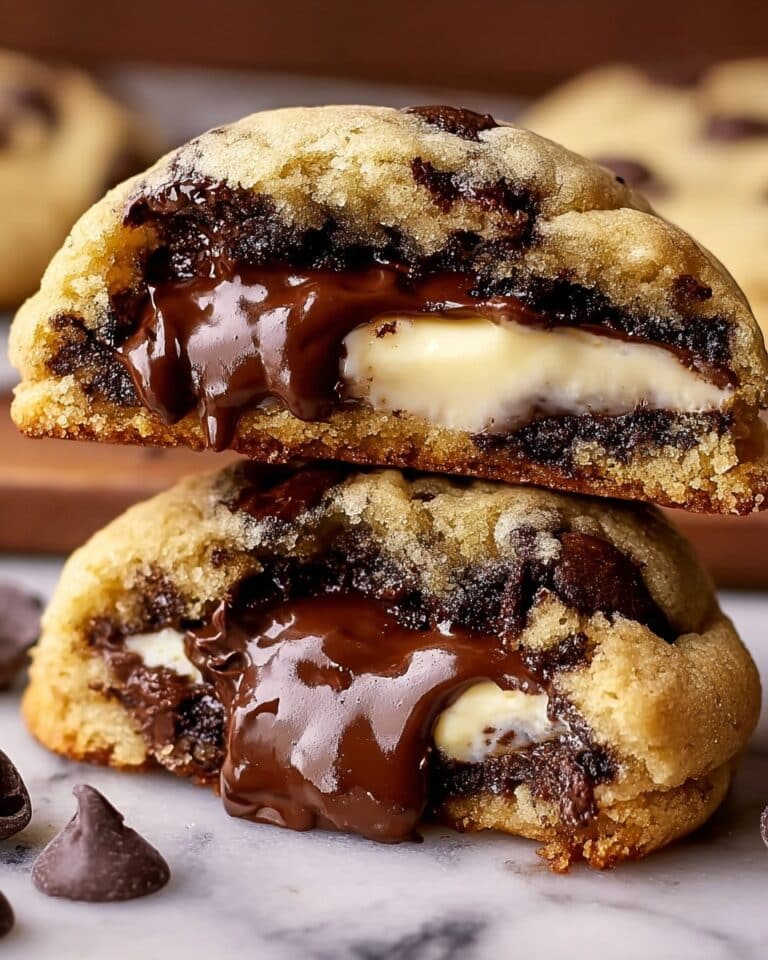 Cheesecake Stuffed Chocolate Chip Cookies Recipe