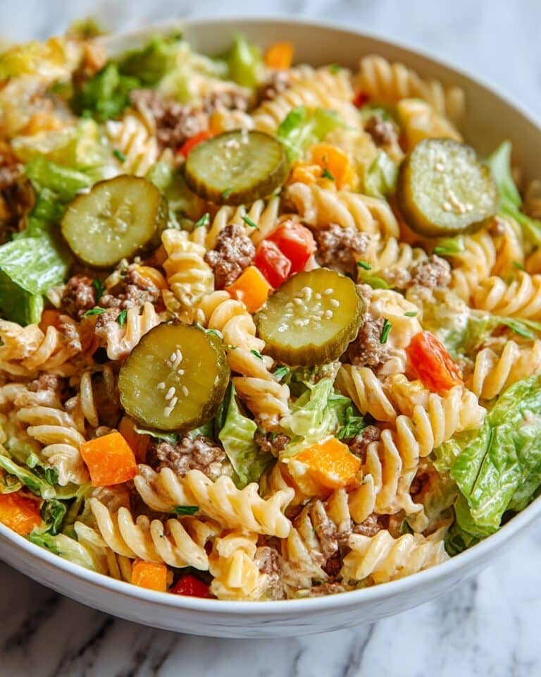 Big Mac Pasta Salad Recipe