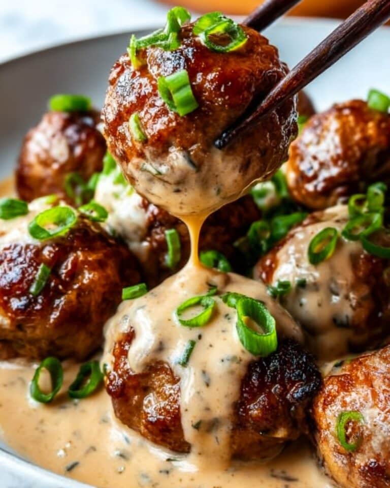 Korean BBQ Meatballs with Spicy Mayo Dip Recipe