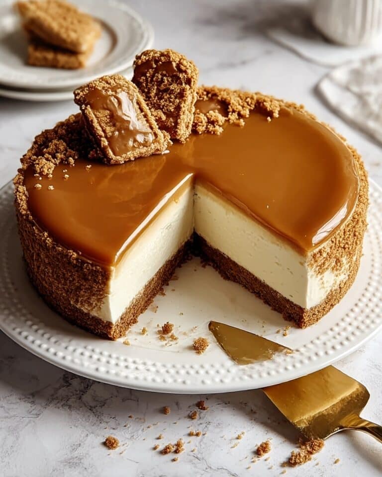 Irresistibly Creamy Biscoff Cheesecake You’ll Love to Make Recipe