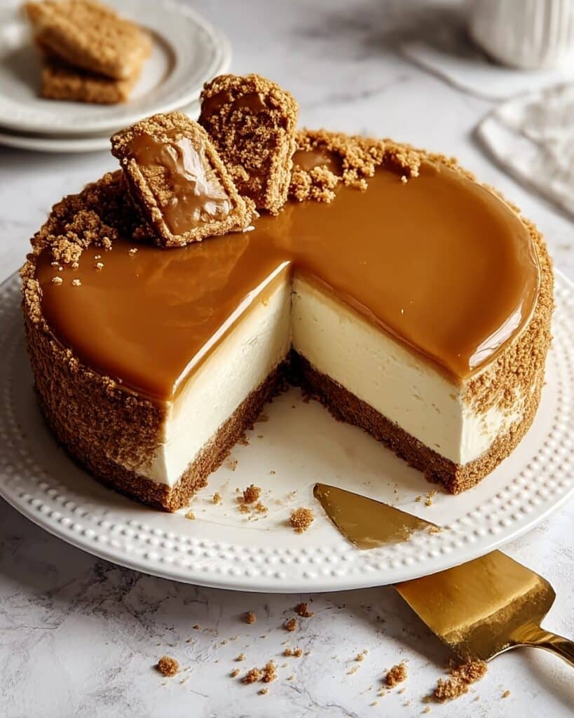 Irresistibly Creamy Biscoff Cheesecake You’ll Love to Make Recipe