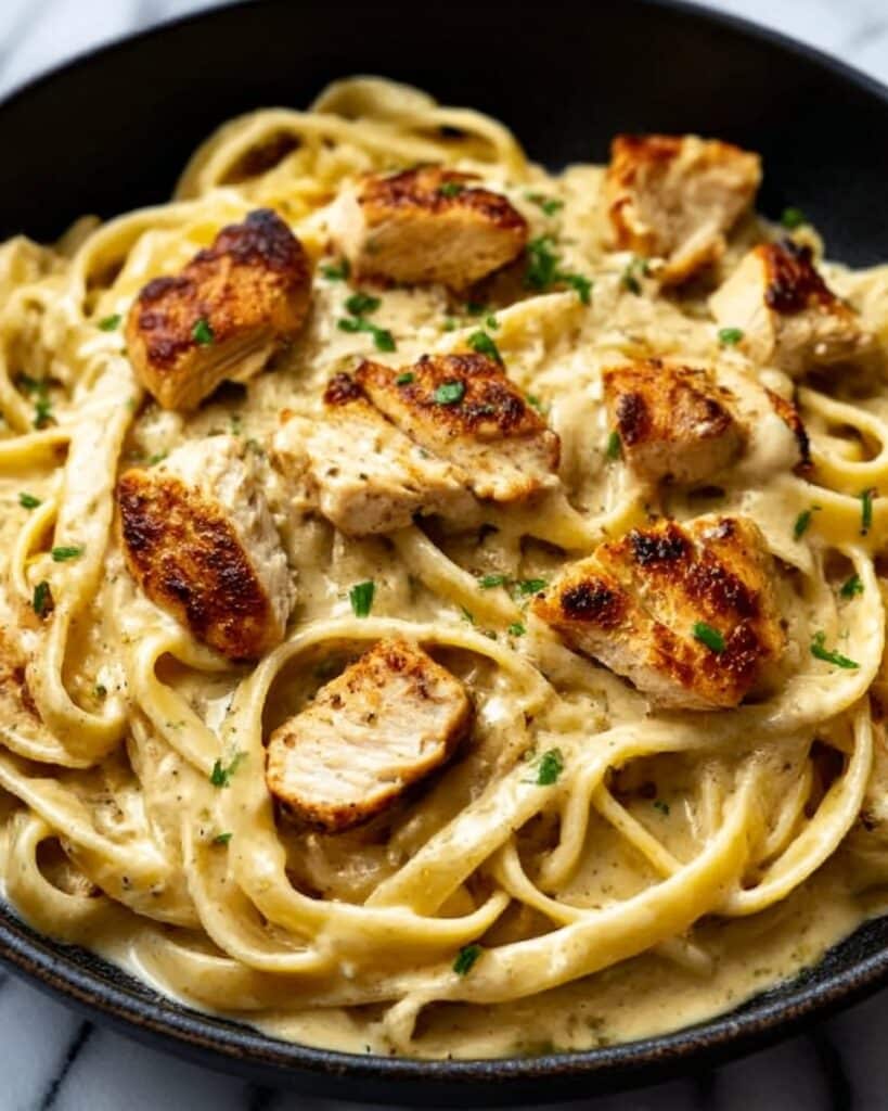 Creamy Cowboy Butter Chicken Pasta Recipe