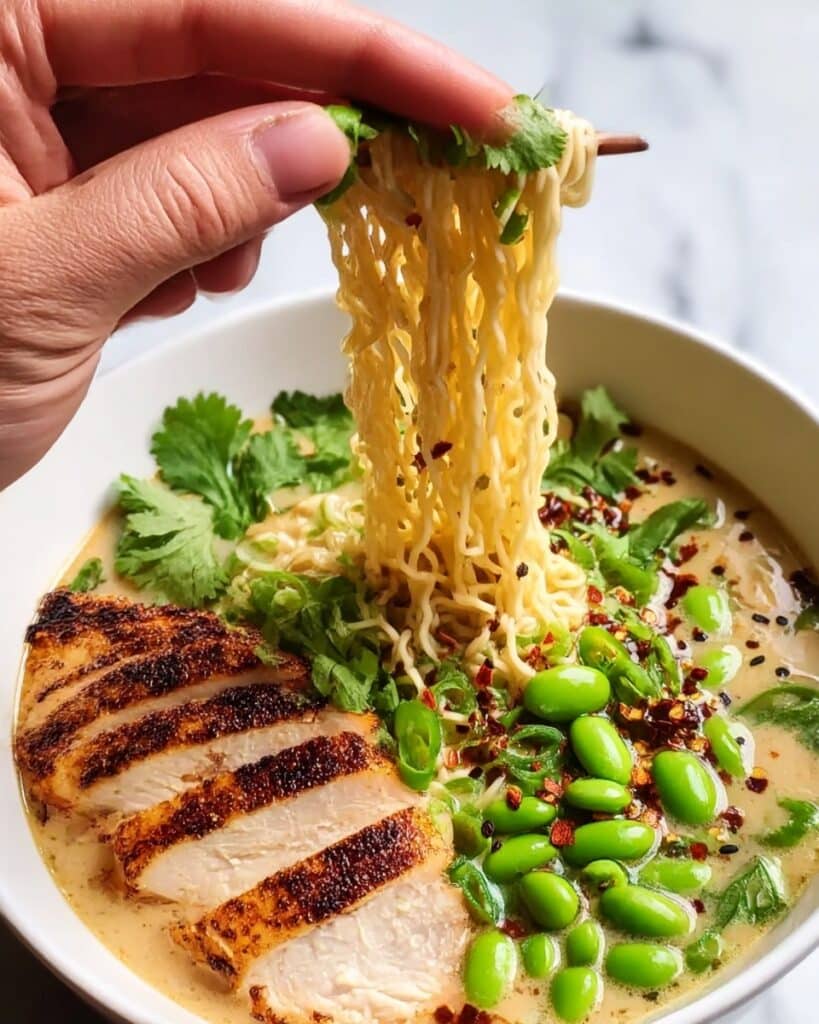 Creamy Marry Me Chicken Ramen Recipe