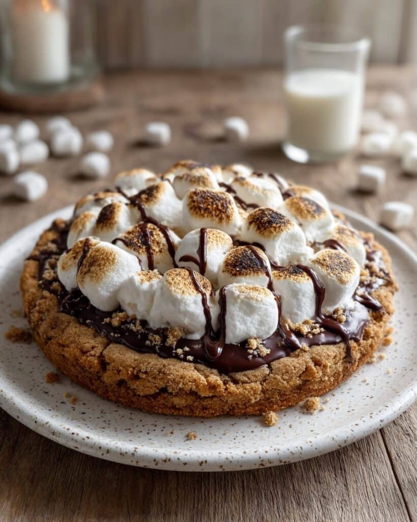 Single Serve S’mores Cookie Recipe