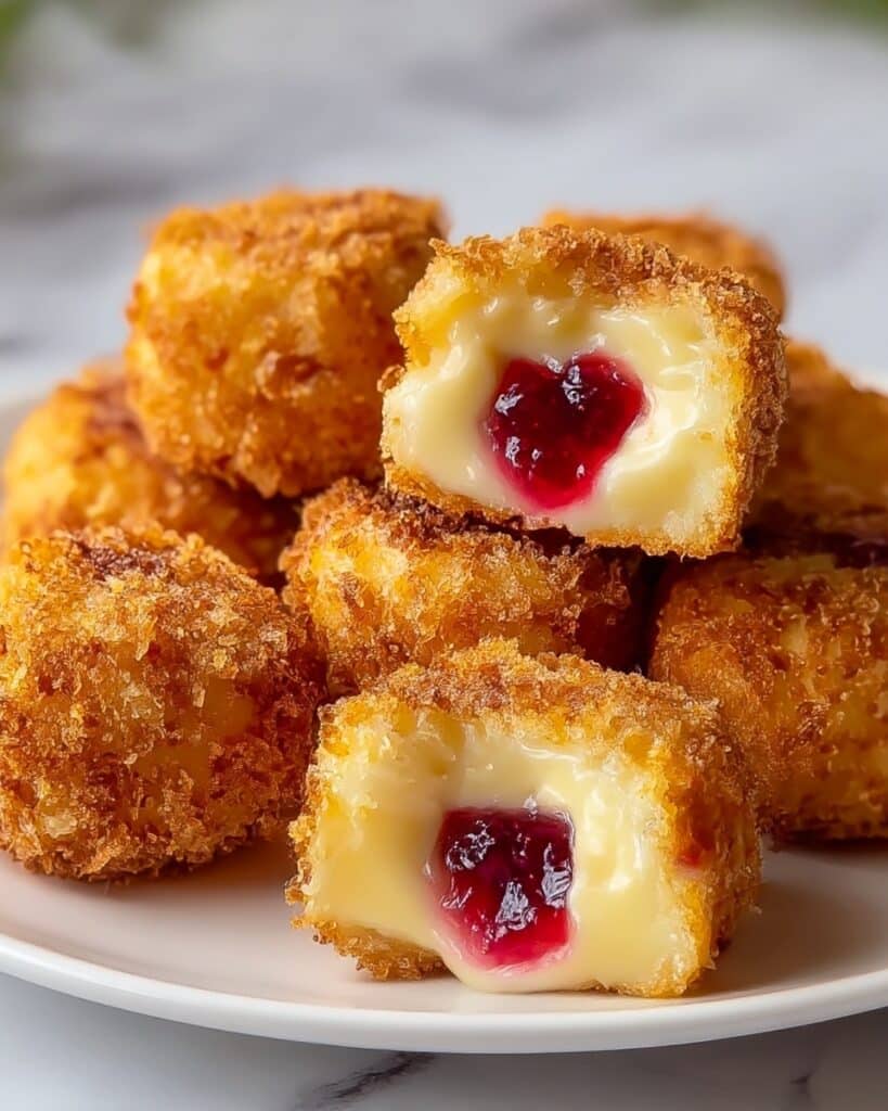 Strawberry Crunch Cheesecake Bites Recipe