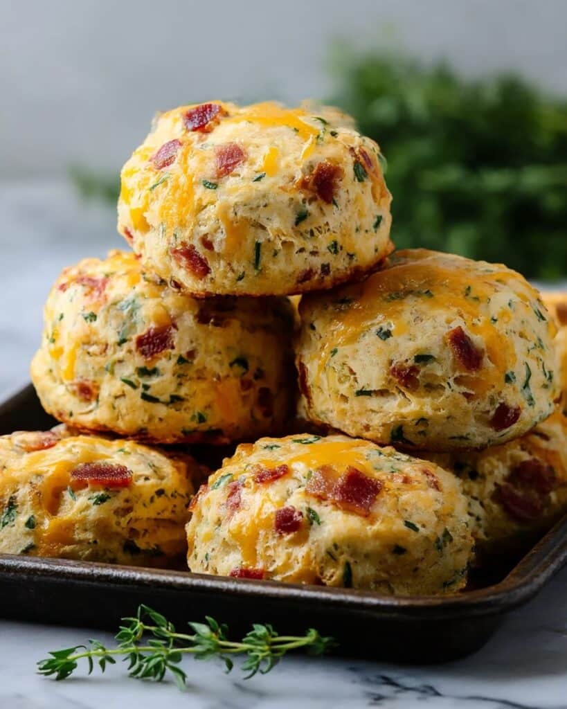 High Protein Breakfast Biscuits Recipe
