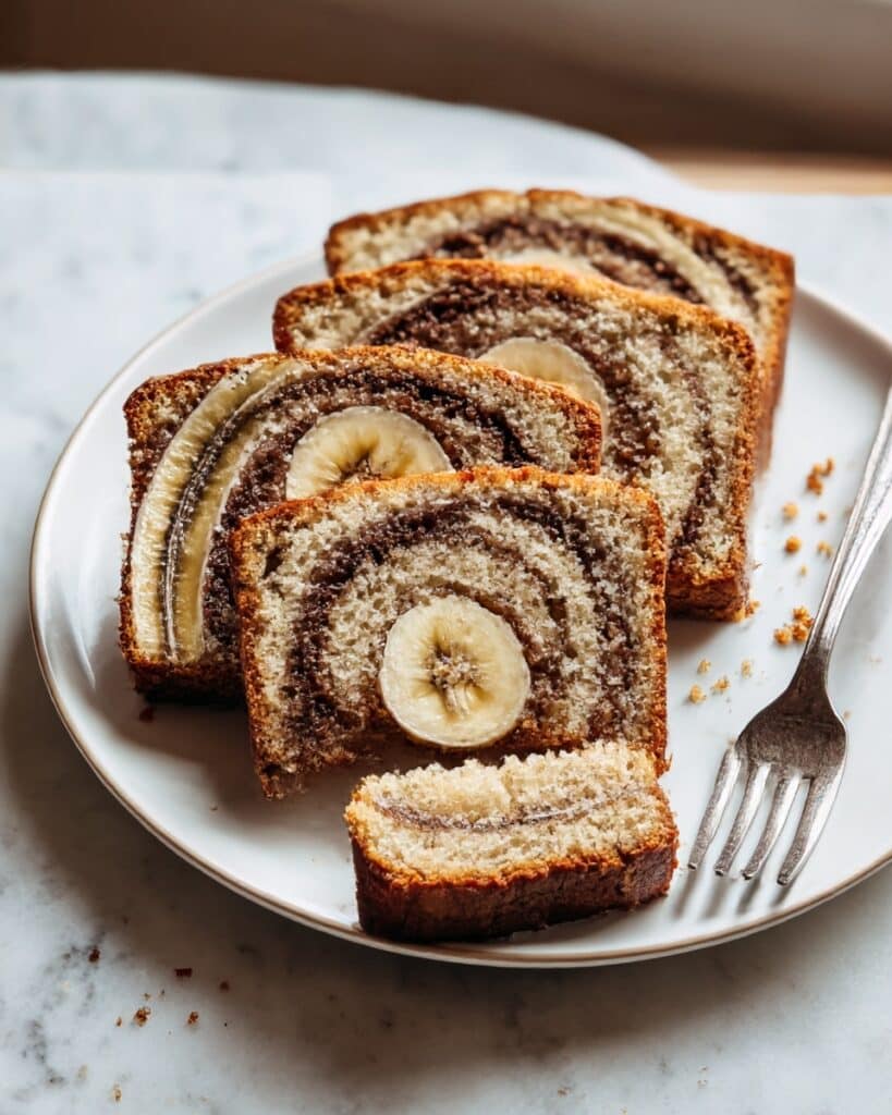 Easy Classic Cinnamon Swirl Banana Bread Recipe