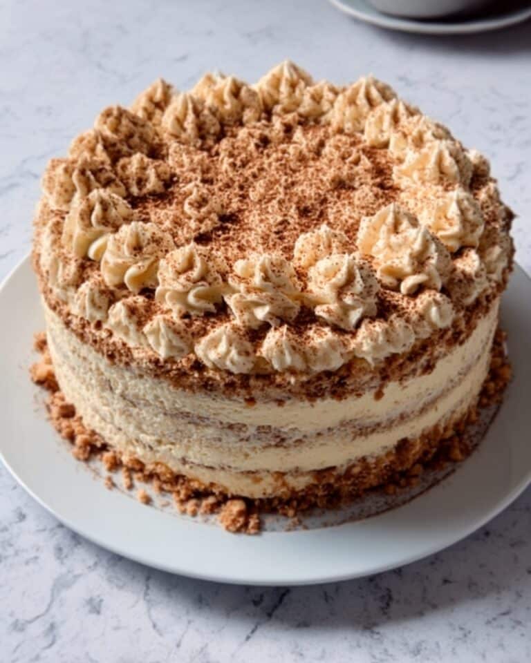 Decadent Italian Tiramisu Cheesecake Recipe
