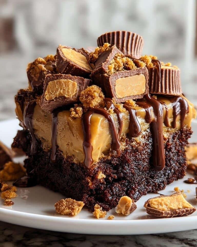 Peanut Butter Cup Dump Cake Recipe