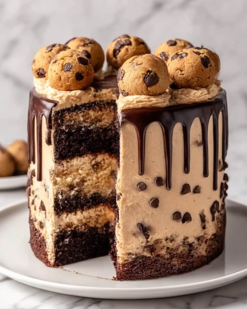 Cookie Dough Cake Recipe