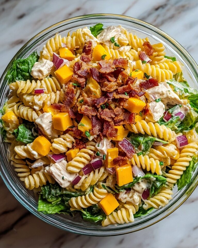 Club Sandwich Pasta Salad Recipe