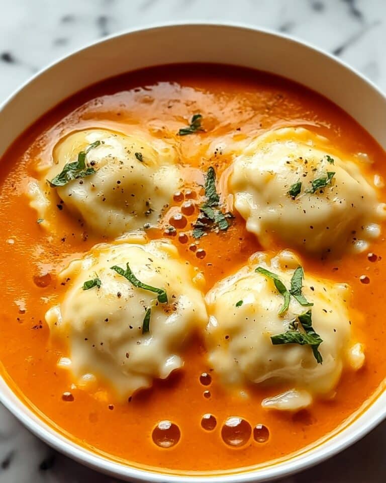 Tomato Dumpling Soup Recipe