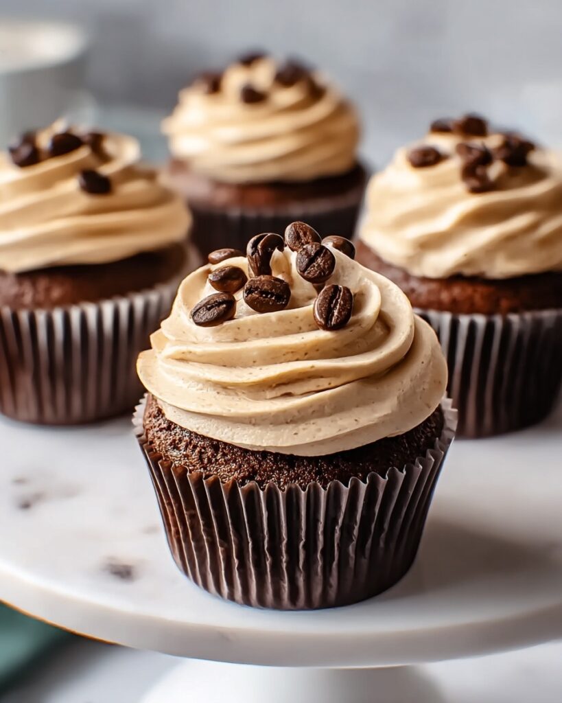 Espresso Cupcakes with Espresso Frosting Recipe