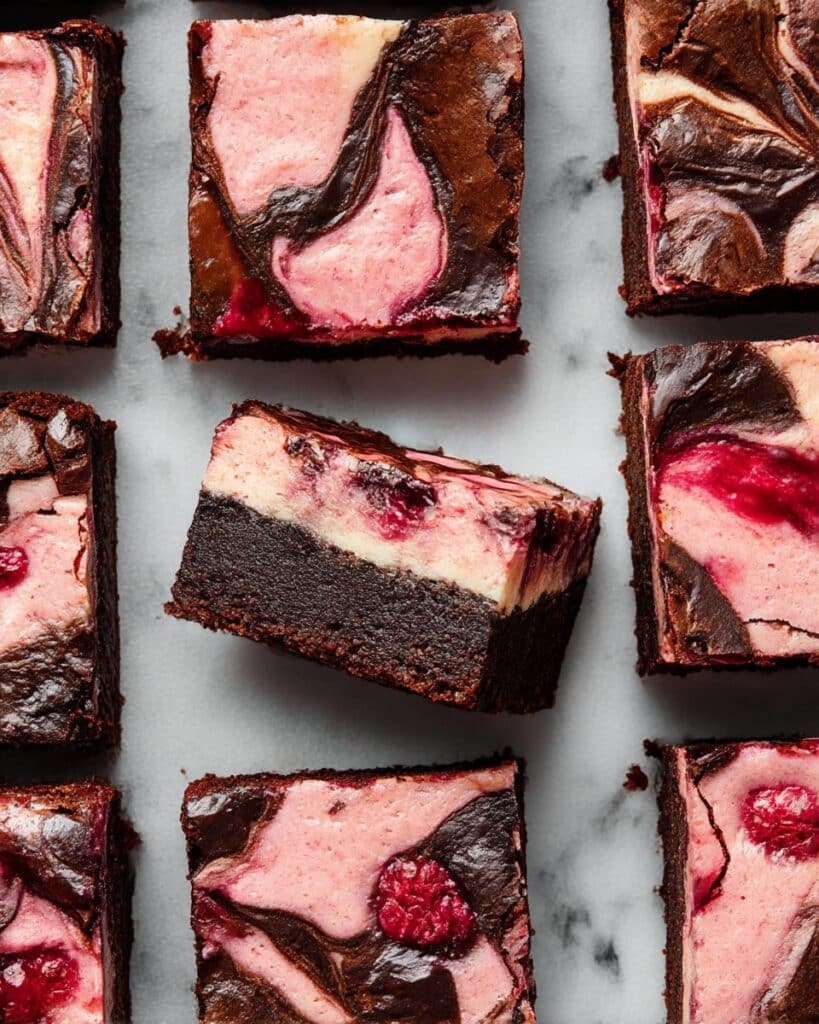 Raspberry Cheesecake Brownies Recipe