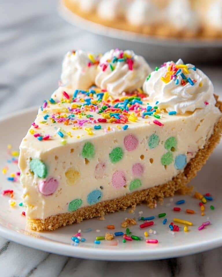Birthday Cake Pie Recipe