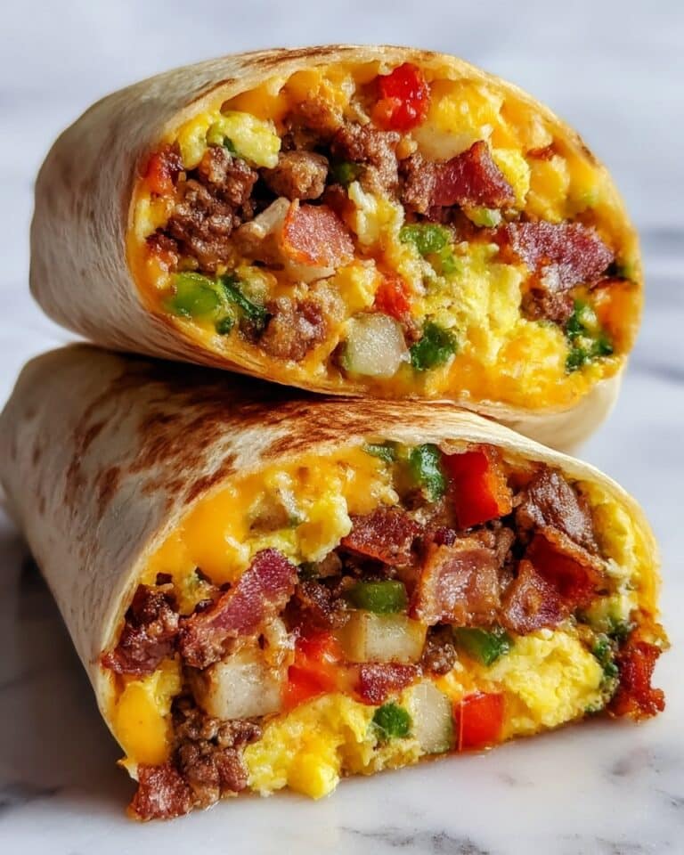Cowboy Breakfast Burrito Recipe
