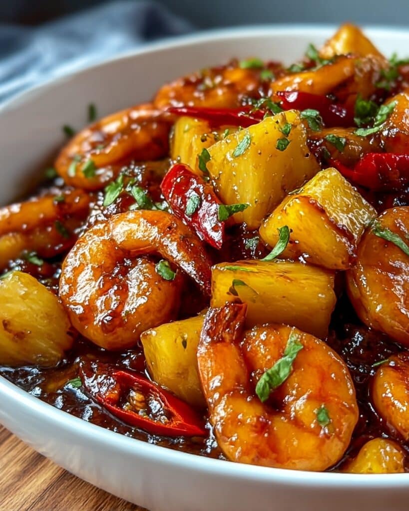 Sweet Chili Pineapple Shrimp Recipe