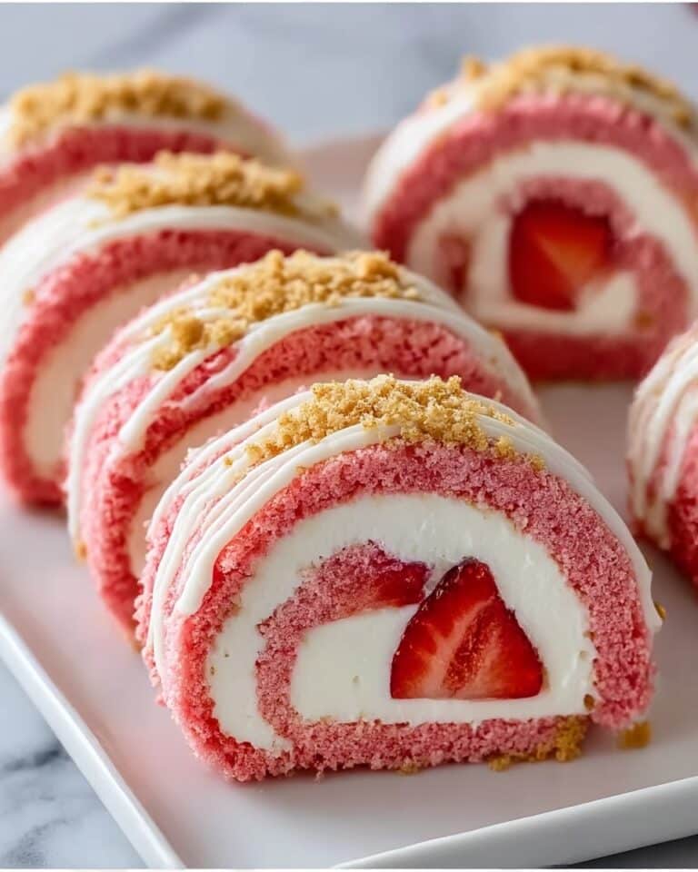 Strawberry Shortcake Cheesecake Sushi Rolls Recipe